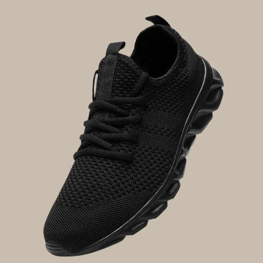 Men Casual Sport Shoes Light Sneakers White Outdoor Breathable Mesh Black Running Shoes Athletic Jogging Tennis Shoes Vakasi