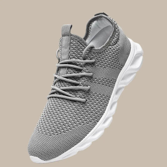 Men Casual Sport Shoes Light Sneakers White Outdoor Breathable Mesh Black Running Shoes Athletic Jogging Tennis Shoes Vakasi