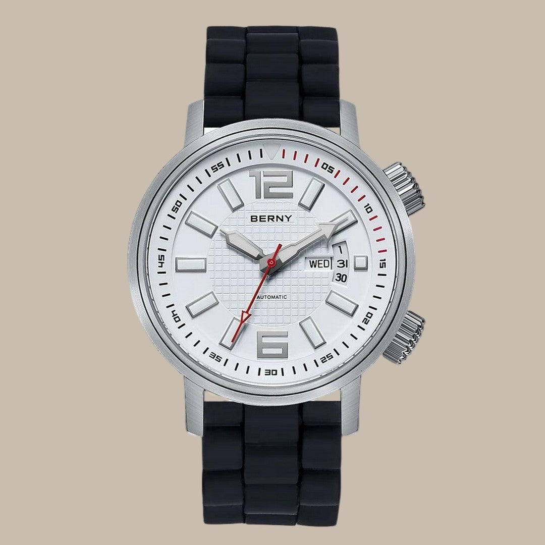 Elegant Stainless Steel Dress Watch for Men Vakasi