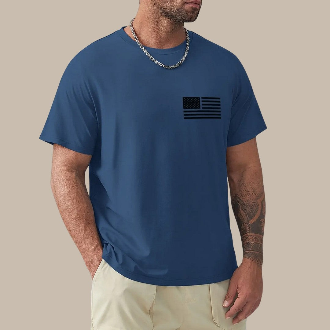 American Flag Tactical T-Shirt Js