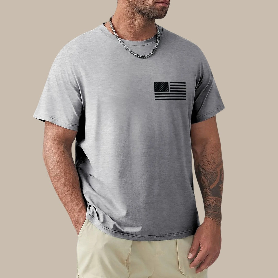 American Flag Tactical T-Shirt Js