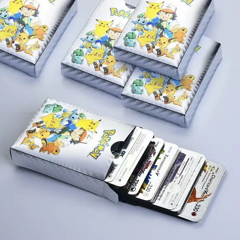 Pokemon Gold Pikachu Cards Js