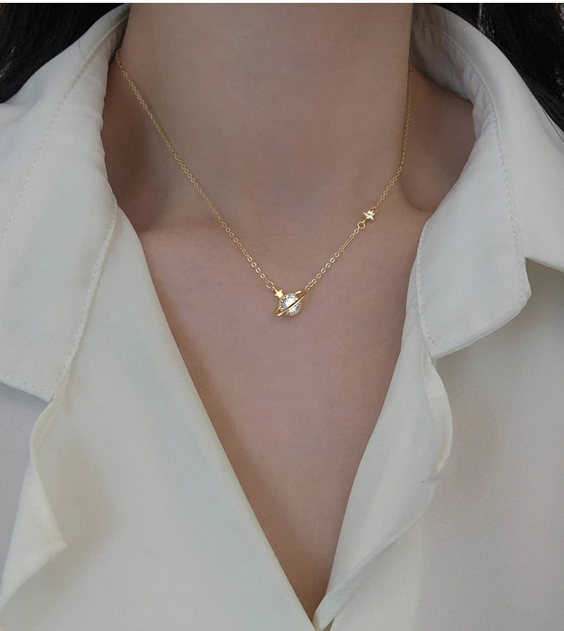 Simple Clavicle Chain Necklace