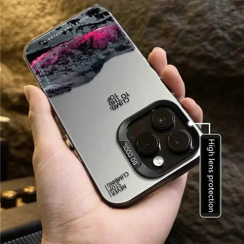 Matte Case Snow Mountain Design