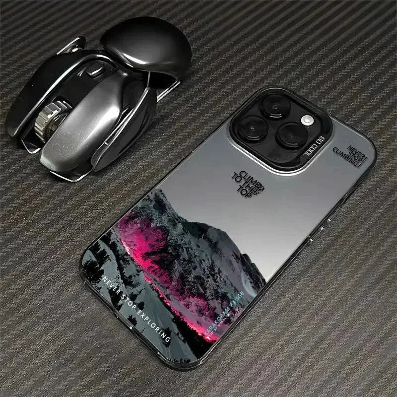 Matte Case Snow Mountain Design