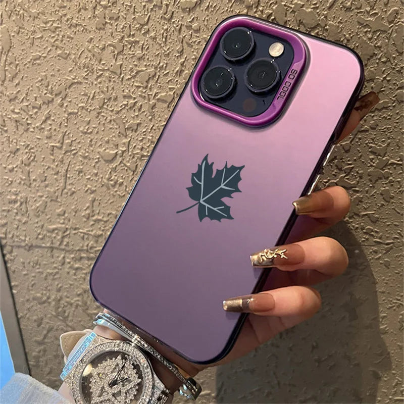 High Quality Maple Leaf Samsung Case