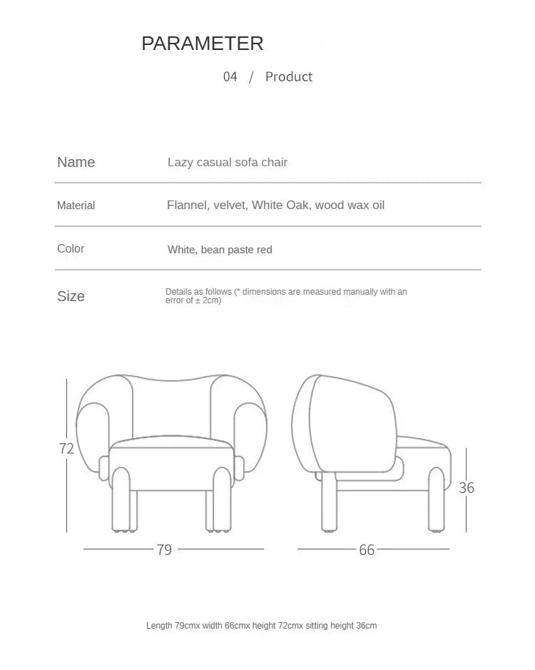 Nordic Sofa Lounge Chair Vakasi