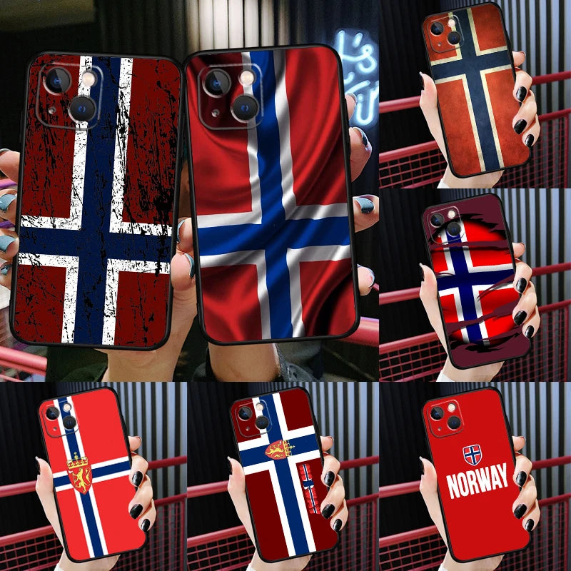 Norway Flag Protective iPhone Case