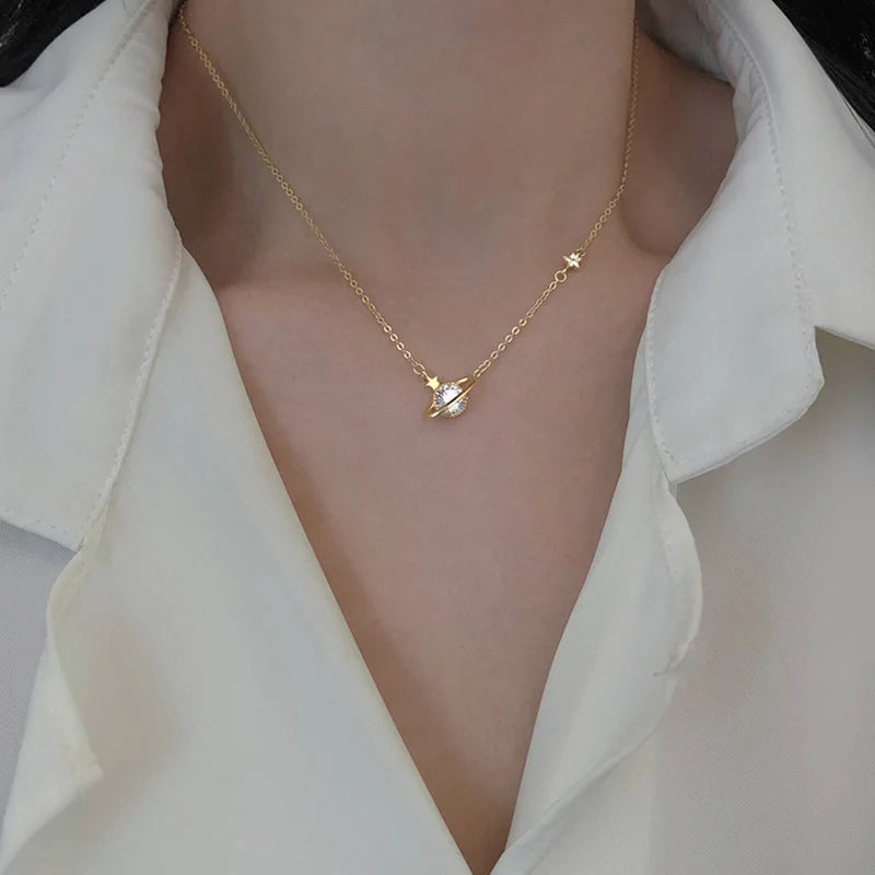 Simple Clavicle Chain Necklace