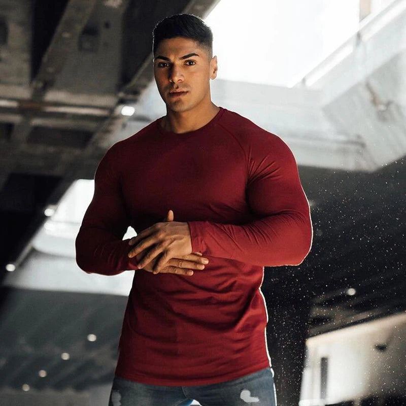 Fitness Long Sleeve Summer Shirt Js