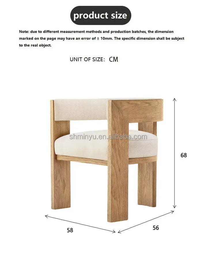 American Style Solid Chair Vakasi