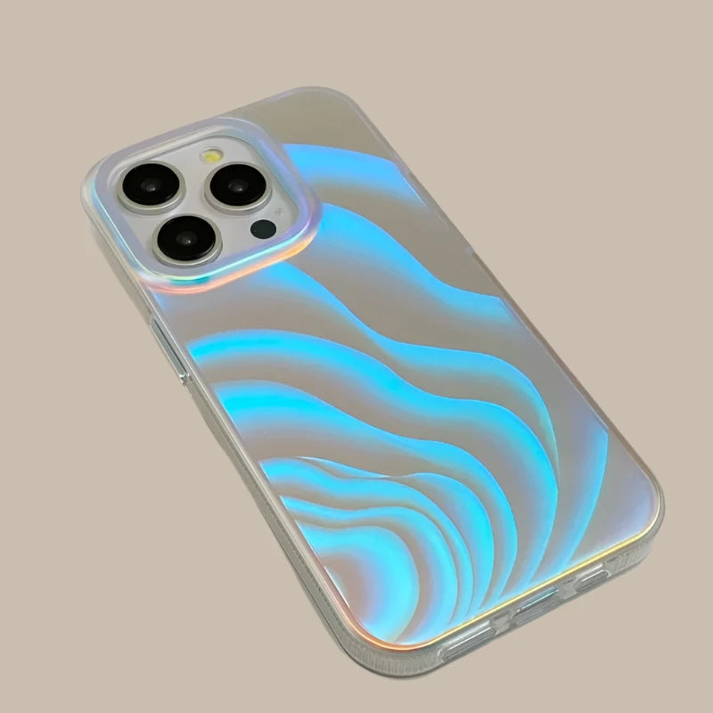 Luxury Wave Laser Protective Case