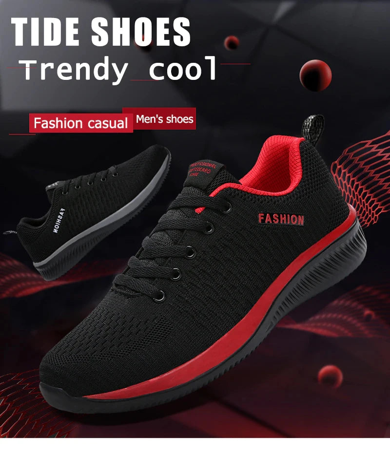 Men Women Knit Sneakers Breathable Athletic Running Walking Gym Shoes Js