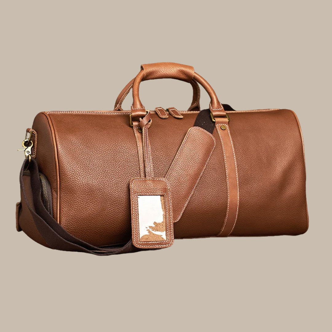 Genuine Leather Hand Luggage Vakasi