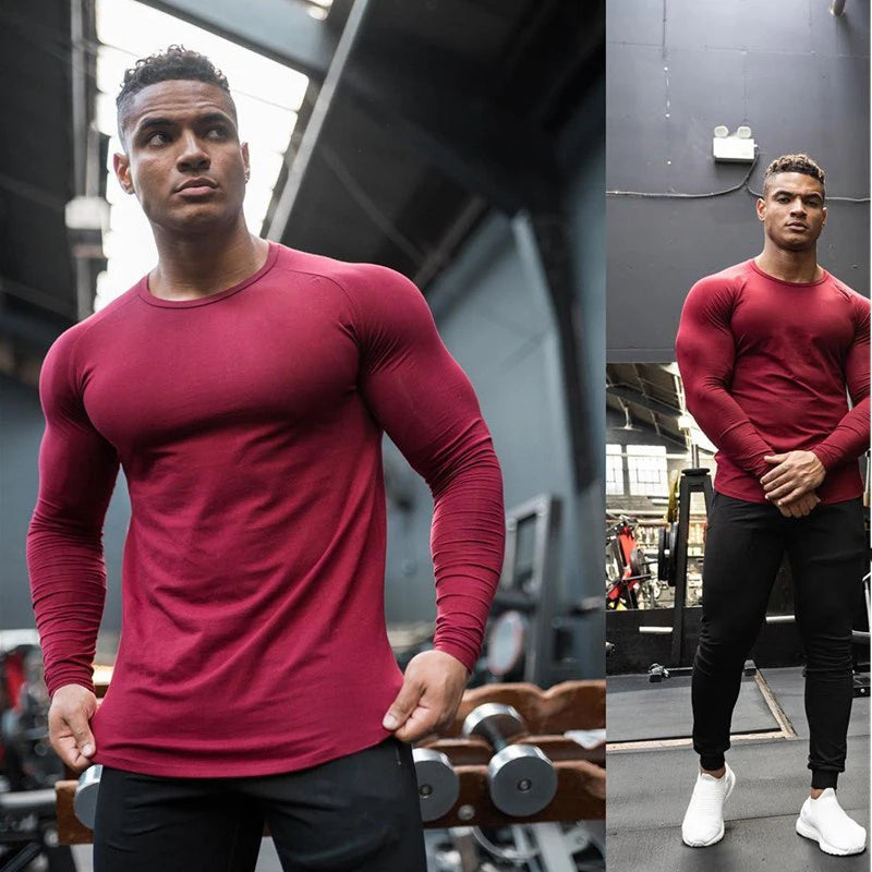 Fitness Long Sleeve Summer Shirt Js