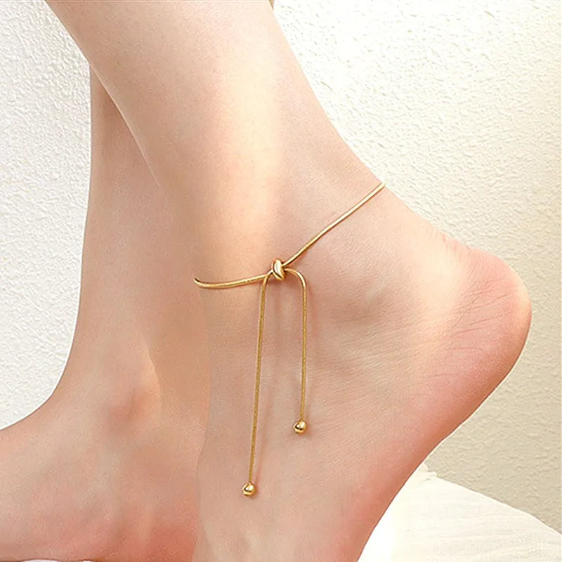 Jewelry Bangle Minimalist Ankle Bracelet