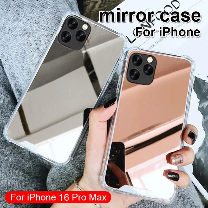 Shockproof Mirror iPhone Cases