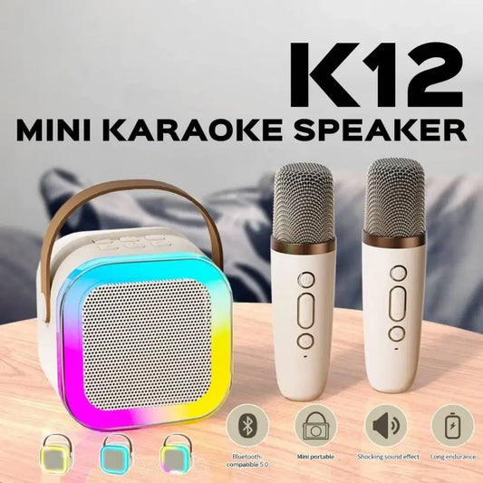 Wireless Bluetooth Speaker Portable Karaoke with Mic - Vakasi