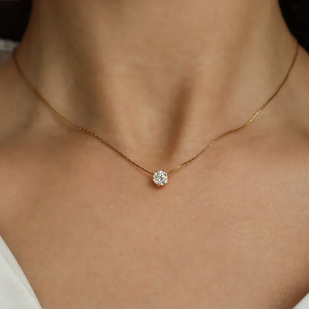 Minimalist Charm Anti Tarnish Chain Necklace