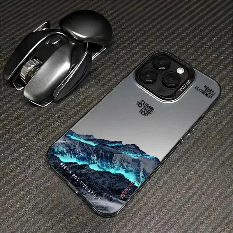 Matte Case Snow Mountain Design