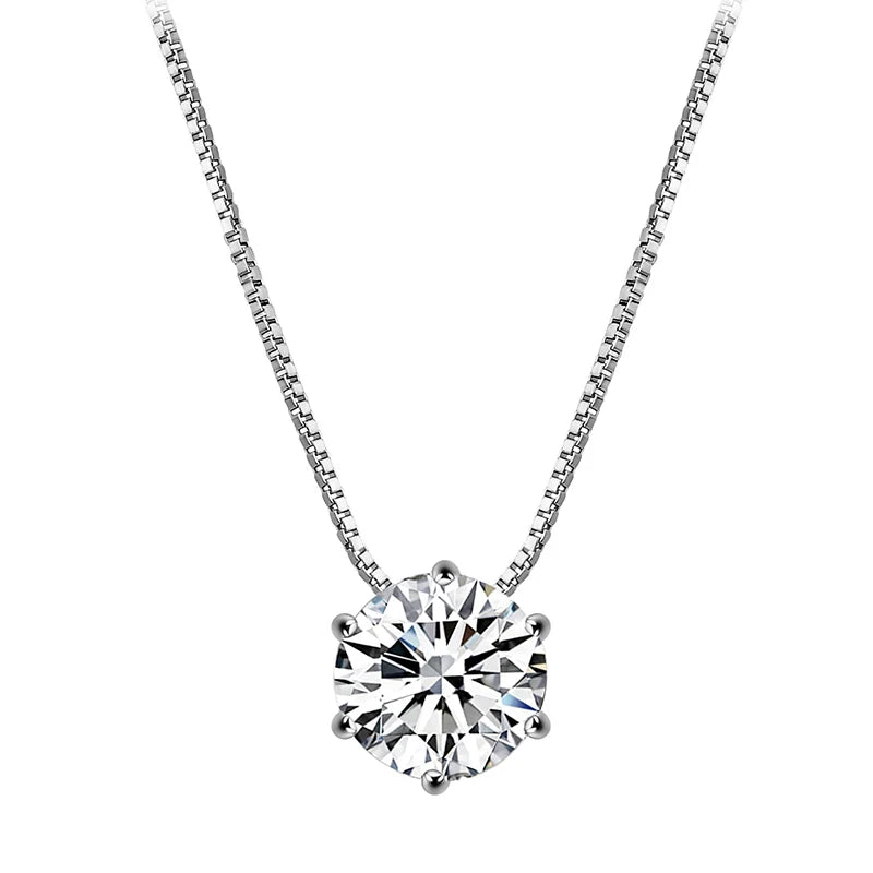 Versatile Single Sparkling Plated Necklace