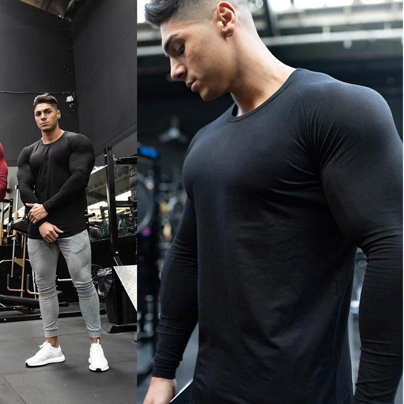 Fitness Long Sleeve Summer Shirt Js