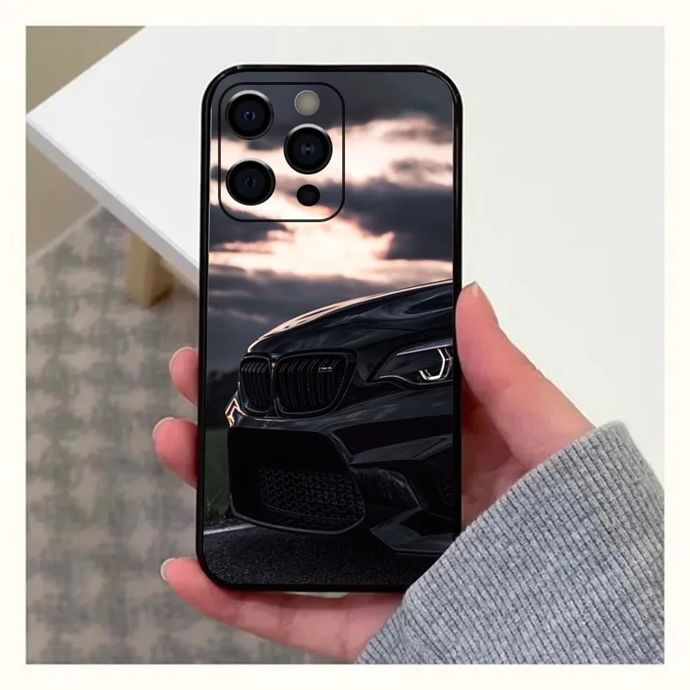 Cool Black Bmw's iPhone Case