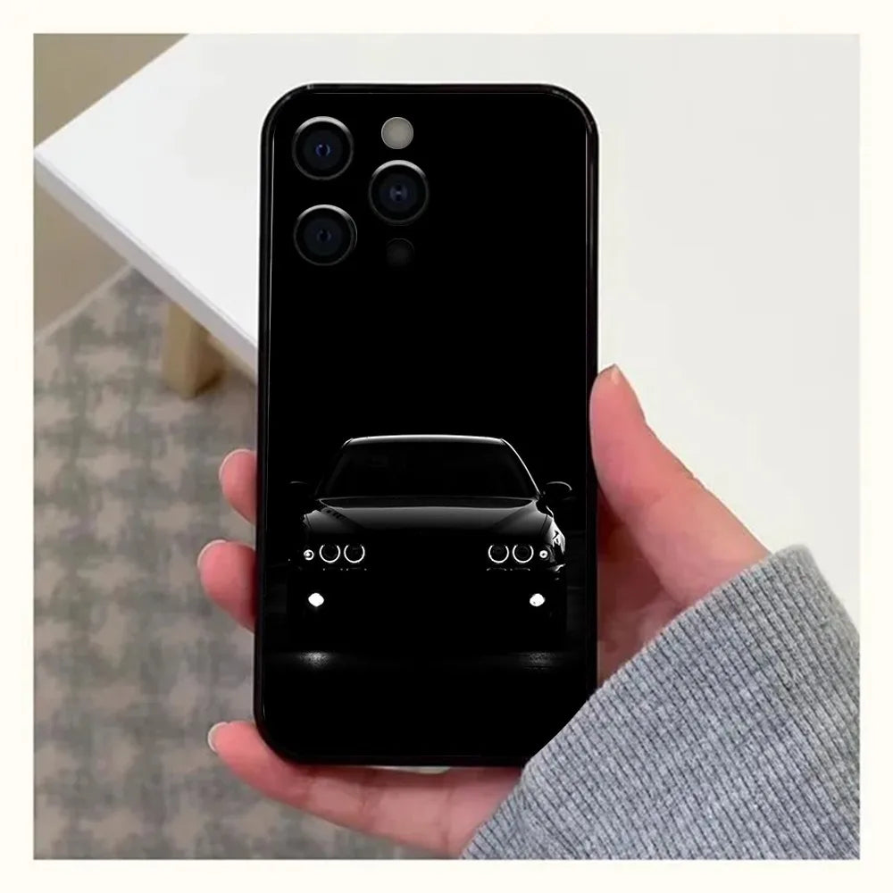 Cool Black Bmw's iPhone Case