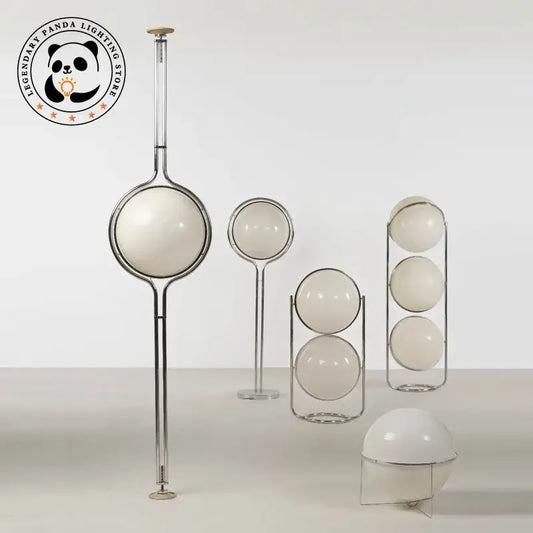 Modern Designer Floor Lamps Bauhaus Art White Glass Ball Lights Living Room Hotel Study Lofa Bedroom Bedside Home Decor Fixtures