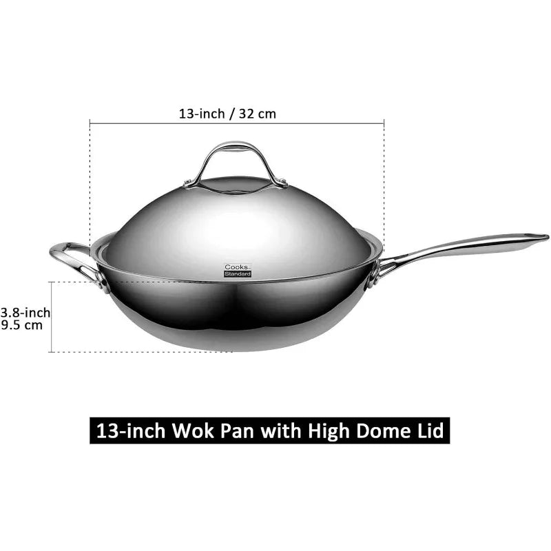 High Dome Lid Wok