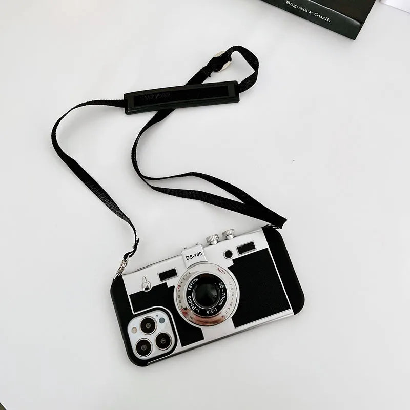 Retro Creative Stereo Camera Case