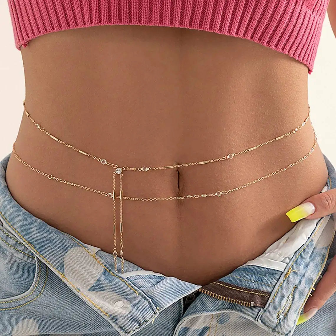 Double Layer Bikini Chain