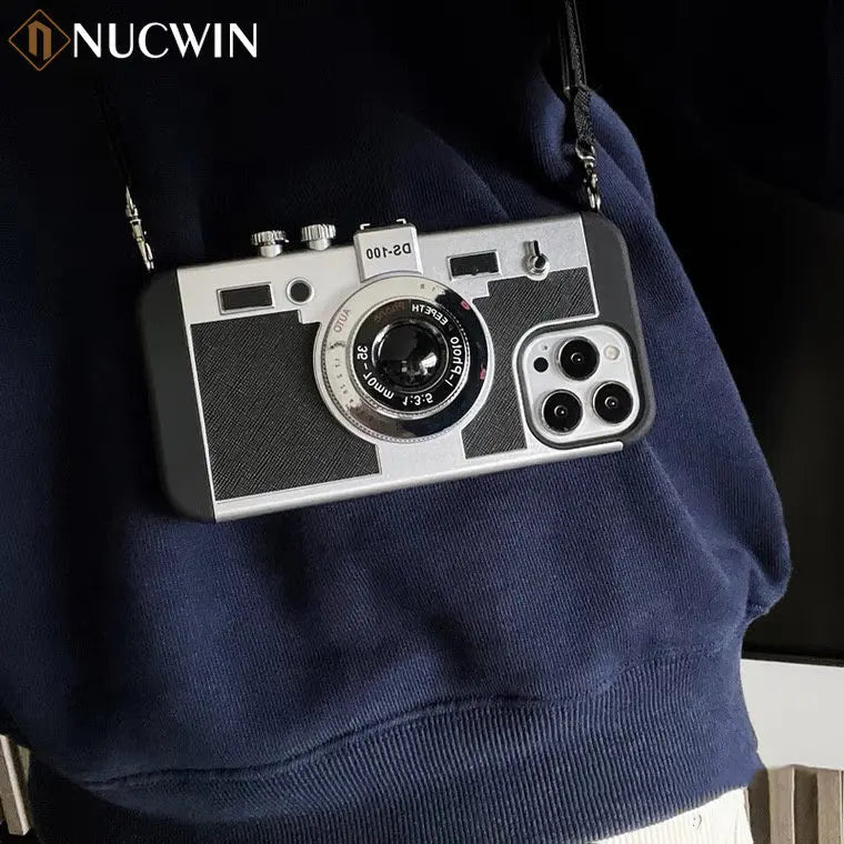 Retro Creative Stereo Camera Case