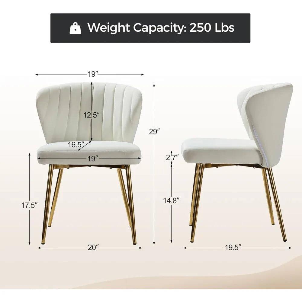 Modern Small Vanity Chair Vakasi