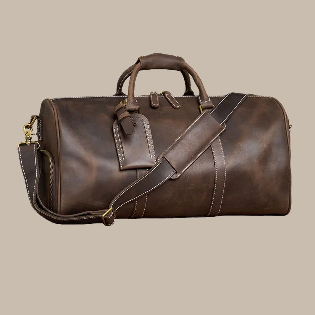 Genuine Leather Hand Luggage Vakasi