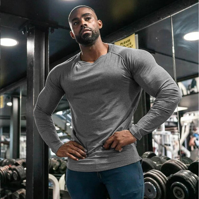 Fitness Long Sleeve Summer Shirt Js