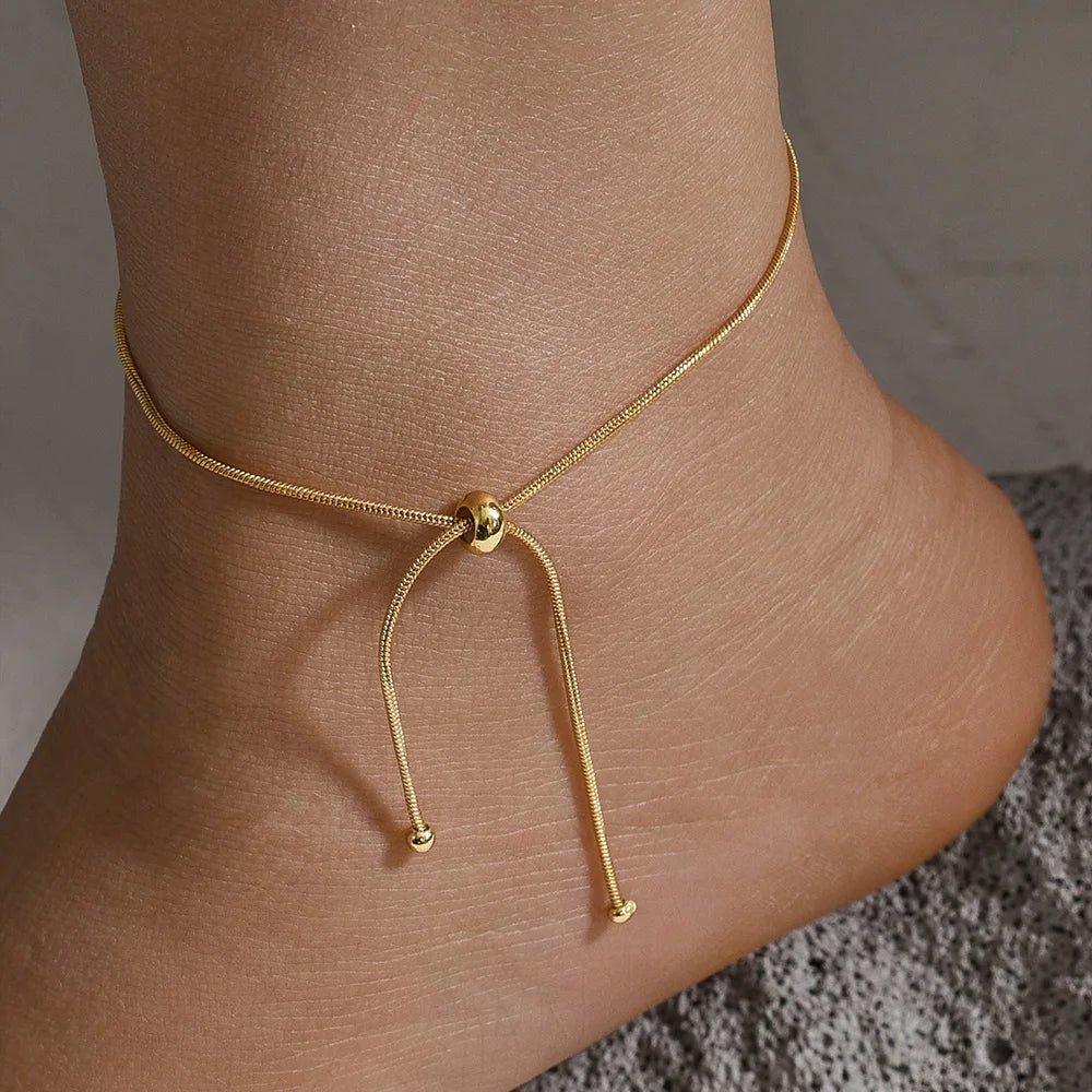 Jewelry Bangle Minimalist Ankle Bracelet