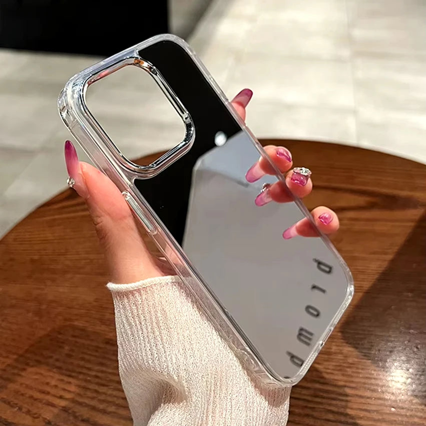 Luxury Mirror iPhone Shockproof Case