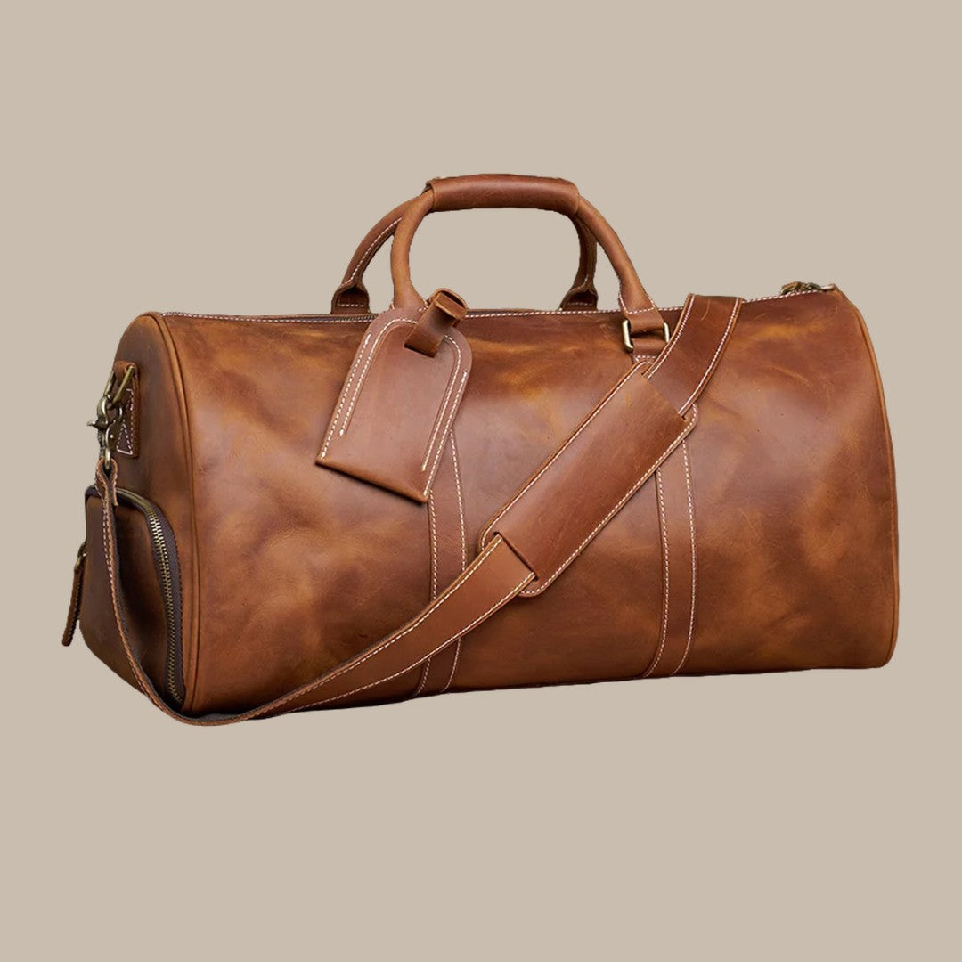 Genuine Leather Hand Luggage Vakasi