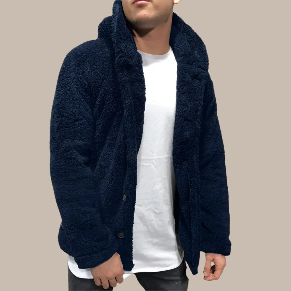 Fashion Fluffy Fleece Hooded - Vakasi