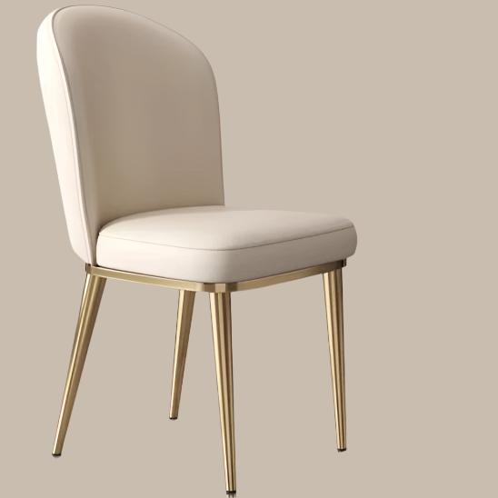 Luxury Modern Dining Chair White Nordic Vakasi