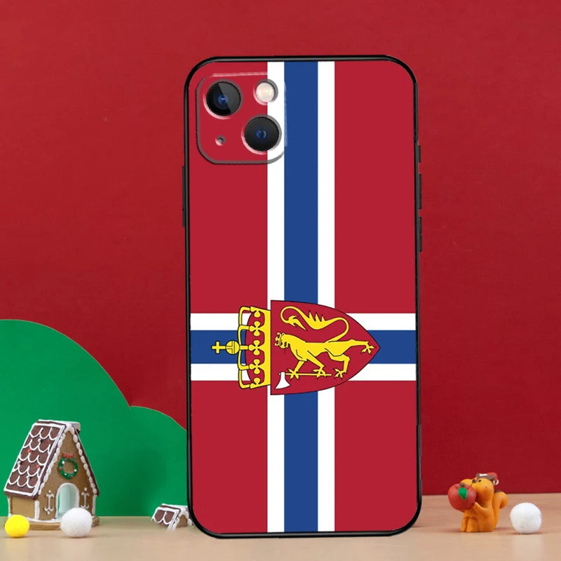 Norway Flag Protective iPhone Case