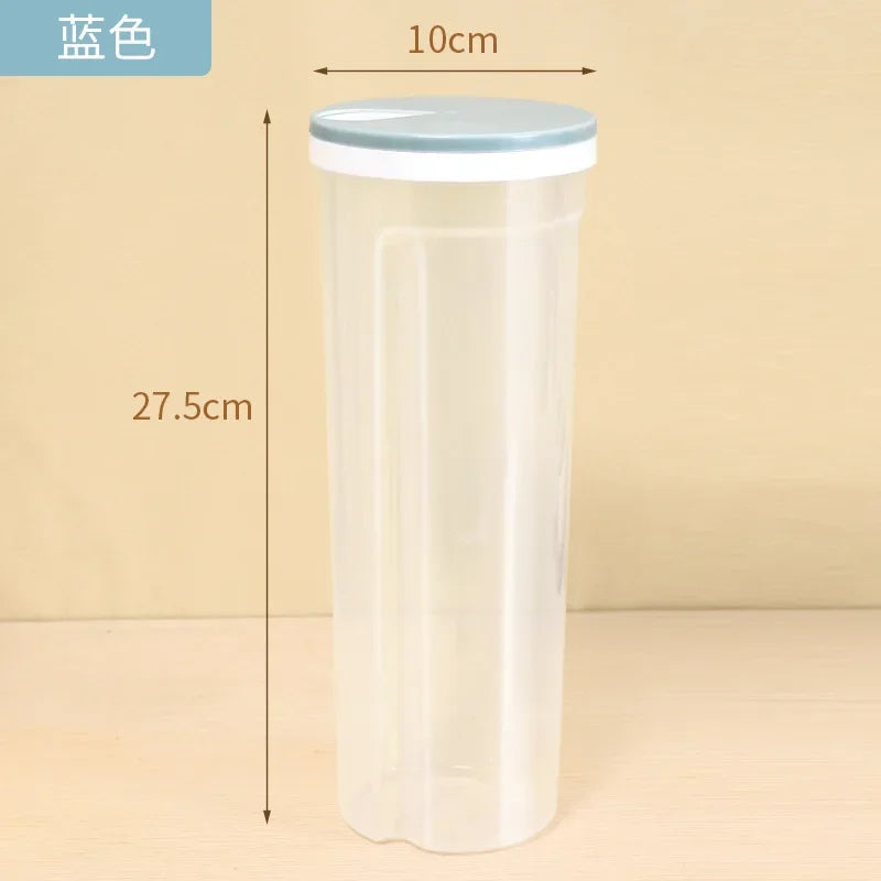 Sealed Food Jar Grain Storage Container Transparent Moisture Proof Kitchen Pasta Rice Canister Pantry Organizer 2024