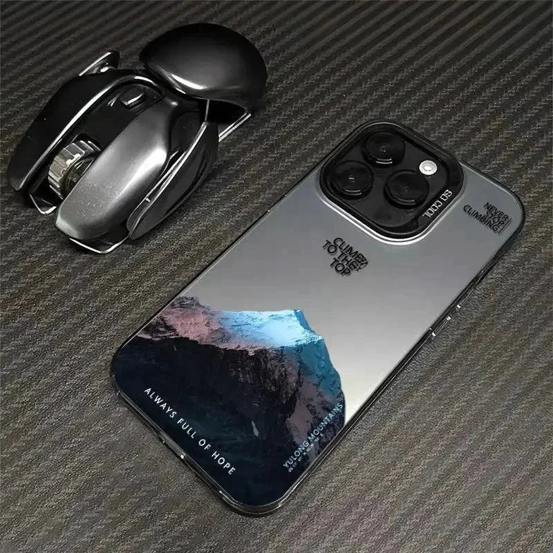 Matte Case Snow Mountain Design