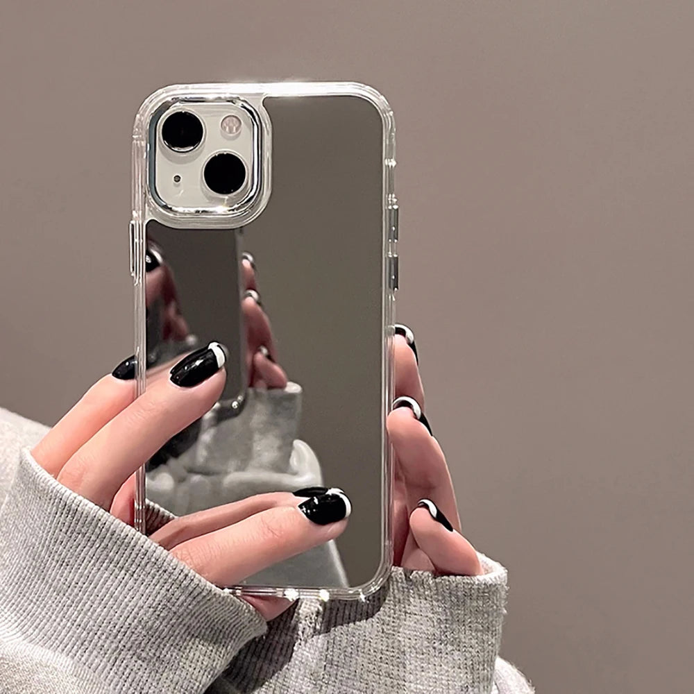 Luxury Mirror iPhone Shockproof Case