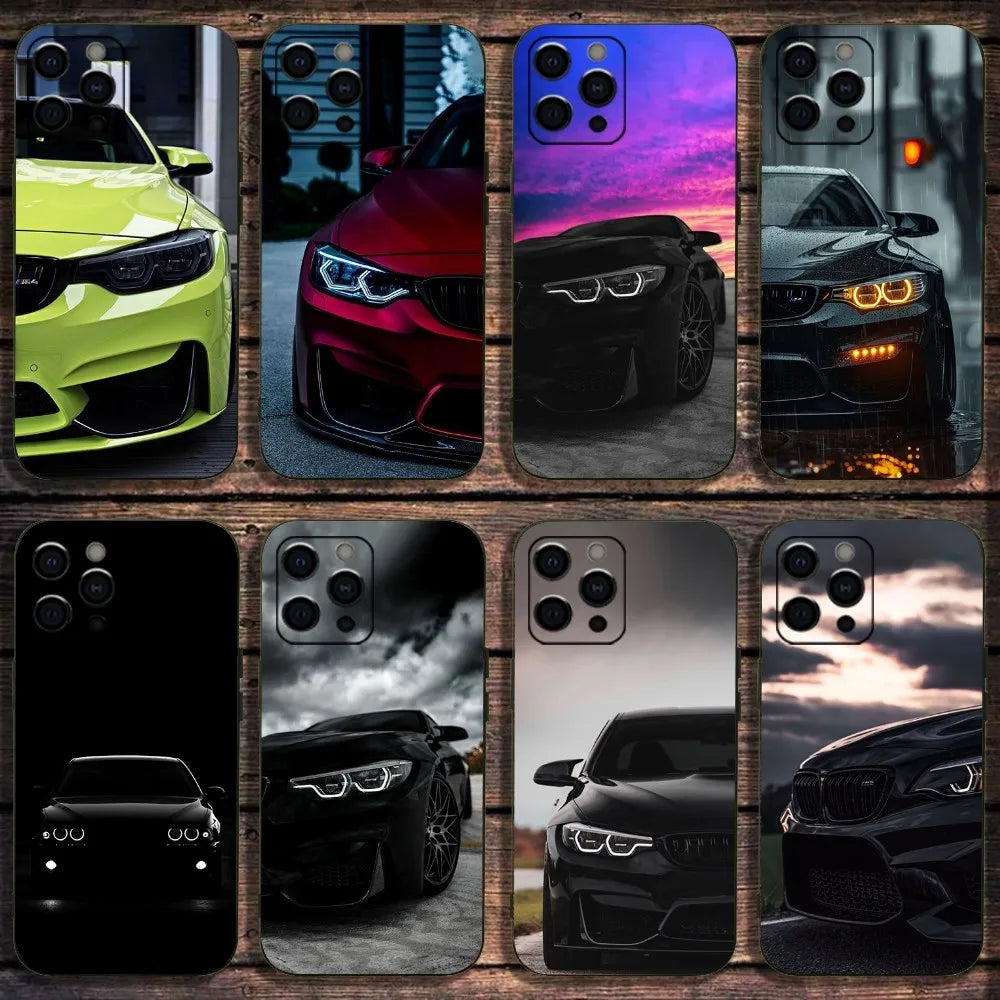 Cool Black Bmw's iPhone Case