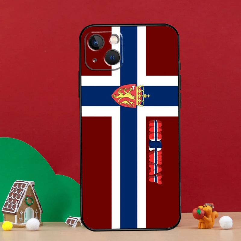 Norway Flag Protective iPhone Case