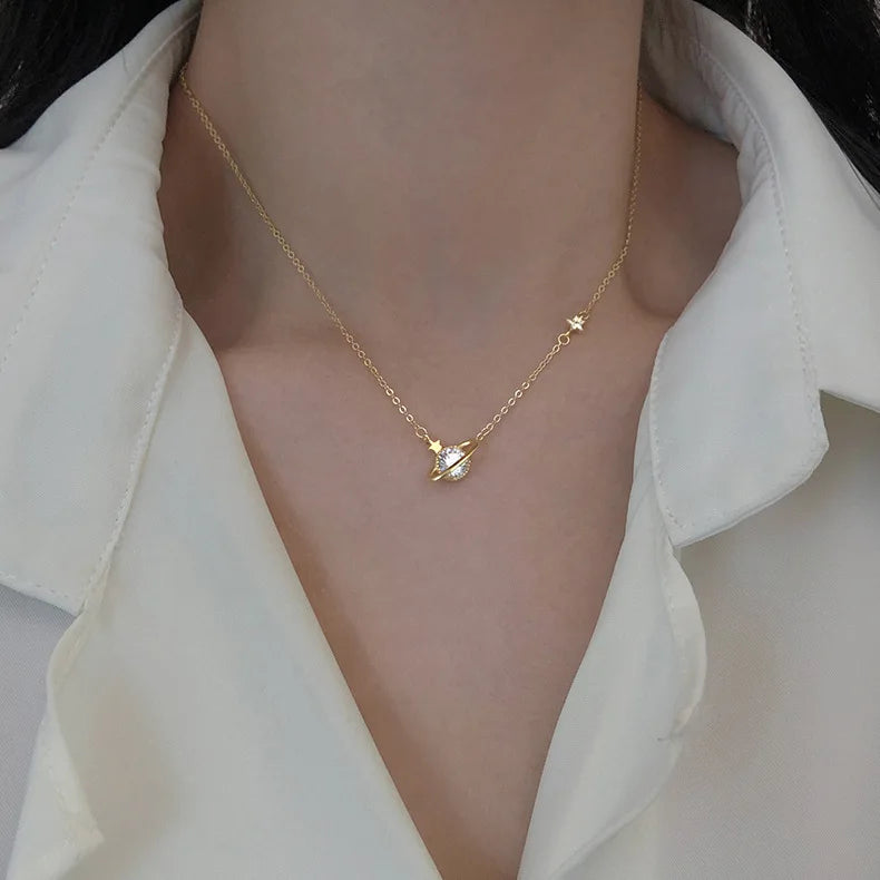 Simple Clavicle Chain Necklace