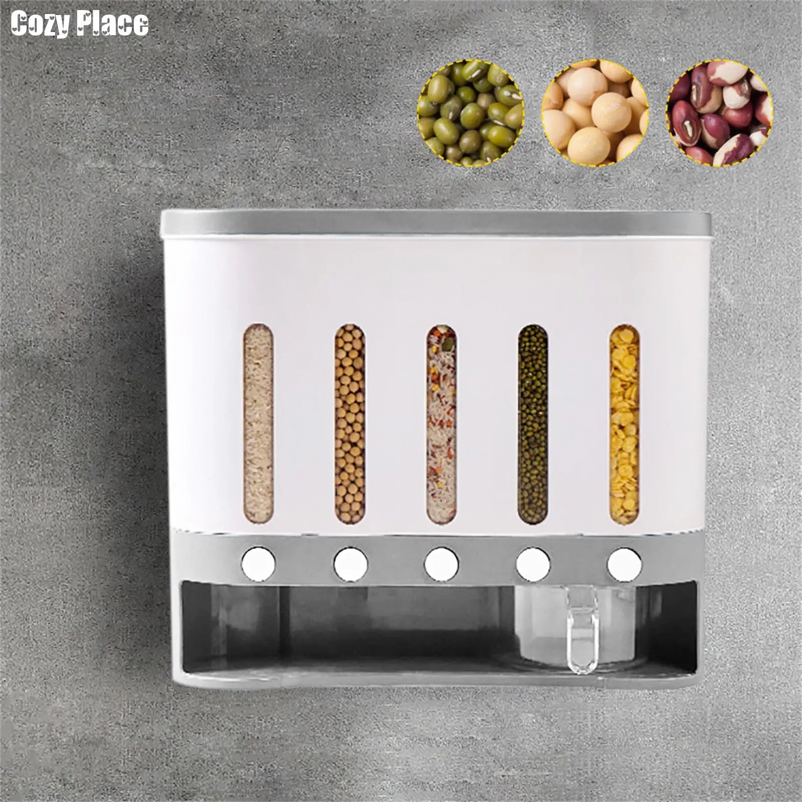 Wall Mounted Cereal Dispenser Vakasi