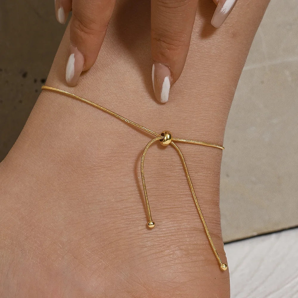 Jewelry Bangle Minimalist Ankle Bracelet